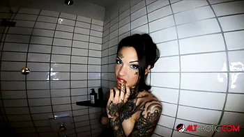 Watch gorgeous Sascha Ink and Lucy ZZZ's action