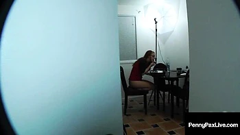 Squeaky Penny Pax at cumshot sex