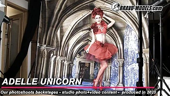 Bravo Models featuring Adelle Unicorn and Adelle's adelle unicorn scene