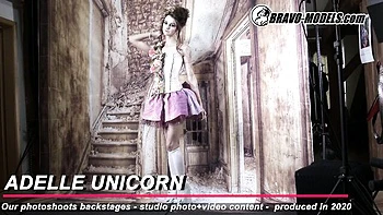 Magnificent Adelle Unicorn and Adelle's tudio dirt