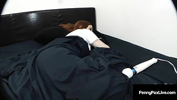 Red head video with winning Penny Pax from Penny Pax Live