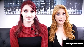Wild Penny Pax's ffm in threesome action