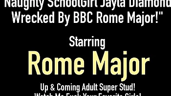 Stunner Jayla Diamond and Rome Major - school girl (18+) porn - Rome Major