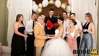 Bride 4K featuring Ashly Rabbit and Moon Imp's doggystyle smut