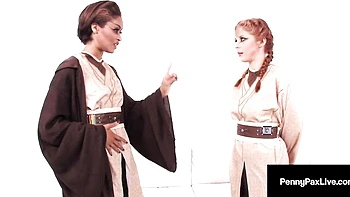 Penny Pax Live featuring Skin Diamond and Penny Pax's costume dirt