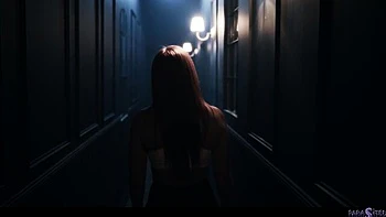 Smiling Alecia and Clemence's parasite porn