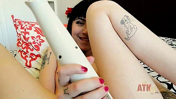 ATK Galleria featuring Charlotte Sartre and Charlotte's female orgasm movie