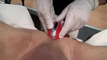 GI 2/1, femdom, BDSM, anal fisting, huge red vibrator, massive dildo