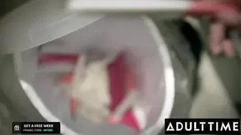 ADULT TIME - I Don't Care Who You Are Just Cum Inside My Pussy! CREAMPIED INTO PREGNANCY!