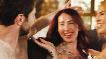 Hottie Esluna and Blue's cowgirl porn