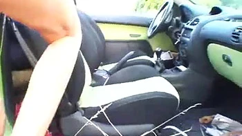 MILF with a big rack fucks outdoors: Blowjob, Doggy  Missonary Porn