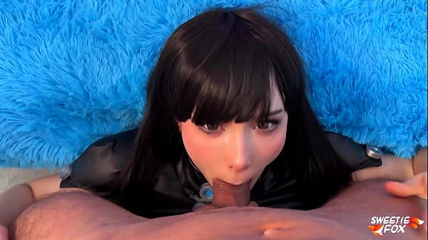 Сosplay Reika Shimohira from Gantz Was Facefucked and Spanked Hard on Sweet Ass POV