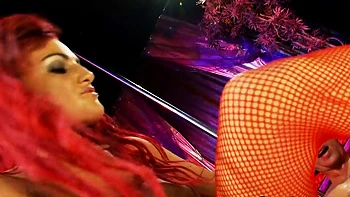 Give in to Your Desires with a Hot Redhead in Stockings and