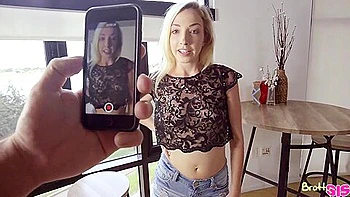 Zoe Parker It Just Slipped In - Skinny Blonde Stepsister Zoe Parker