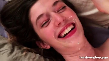 Beautiful Amateur Babe Gets Fucked And Facialized: Blowjob, Hardcore  Brunette Porn