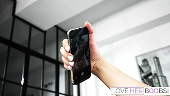 Love Her Boobs featuring David Perry and Zlata Shine's blonde smut