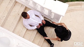 Busty Milf Blows Him Right