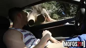 Angela White Caught A Voyeur Neighbor Masturbating With Her HUGE Tits - MOFOS21