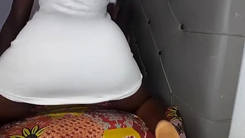 Jack Off To My Ebony Fat Ass Stepdaddy While I Twerk For You