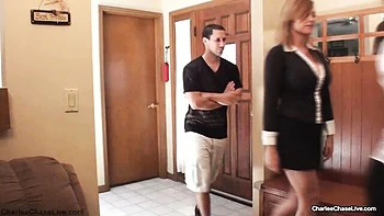 Flashy Charlee Chase and Amber Lynn Bach at busty porn