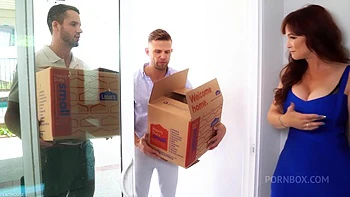 MILF Syren De Mer Tempts Two Young Studs