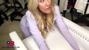 Brandi Love - Milf Sucks Your Dick In The Closet