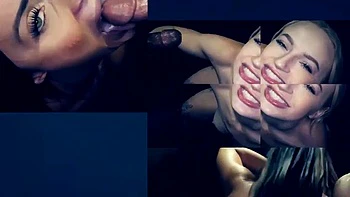 GloryholeSecrets - Gorgeous Hot Brunette Deepthroats Dicks At The Gloryhole: Porn