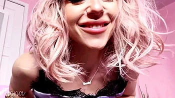 Close up blonde fucked and fingered in her pussy