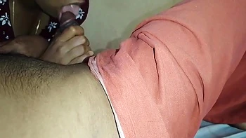 Indian Village Girl Puts Her Husbands Penis In Her Mouth And Sucks The Milk Out Of It