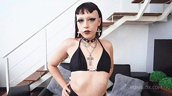 Goth-Daped #3 : White Brazilian Goth With Attitude, Alice Drummond