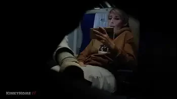 What did she do? Does she masturbate on the train? Hidden Orgasm?
