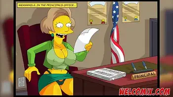 Fucking the college professor and dean! Intelligence test! The Simptoons