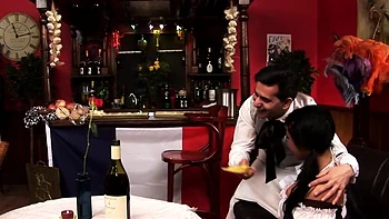 Insane 4 way with the greatest dark hued and black XXX