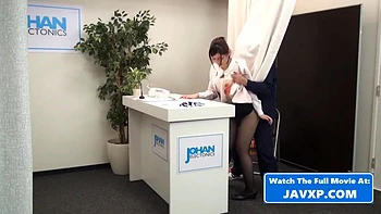 Japanese Coed First Day On The Job