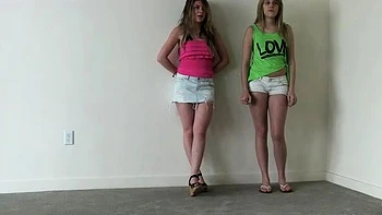 Blonde teen Kiara Knight hot POV blowjob and fucking on cam