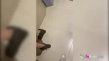 Hairy-pussied teen picked up in the street to fuck a much-older dude