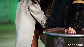 Cutie with big boobs Ava Koxxx rammed nicely in the cowgirl pose