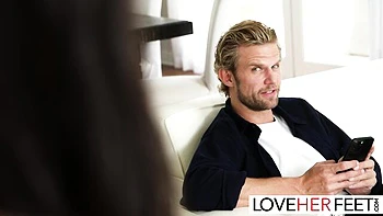 Love Her Feet - foot fucking video