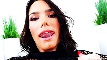 Good anal fuck in the doggy style with a long-legged brunette Ivy Ireland