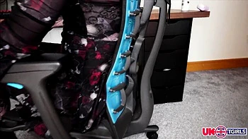 Engaging sweetheart's masturbate action