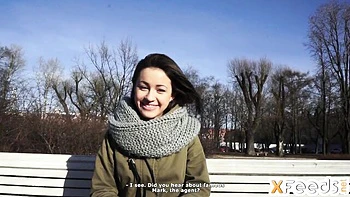 X Feeds featuring beauty's blowjob action