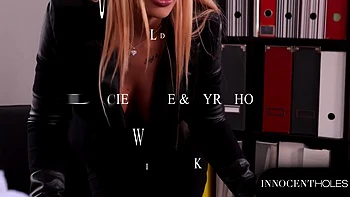 X-rated Threesome Fun With Busty Office Babes Kyra Hot And Lucie