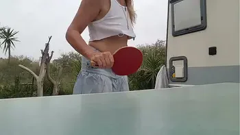 nippleringlover horny milf flashing pierced pussy small boobs with extreme big nipple piercings outdoors