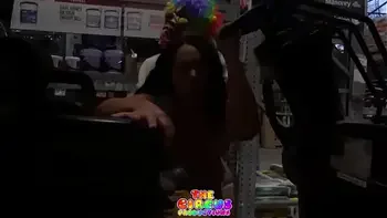 Queen Rogue gets fucked in Home Depot