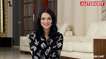 Jessica Lincoln Russian Brunette Gets Hard Meat In Her Perfect Ass