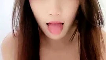 Quiet and beautiful sister! Fair skin, fat lips and pink holes! She strips naked and masturbates with a vibrator, close-up vibrates the clitoris, moans and gasps in pleasure, and rubs her breasts live broadcast: Big Tits, Amateur  Pornhub Porn