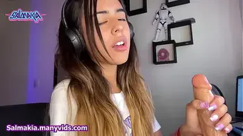 Slow motion Handjob, Blowjob- Salmakia