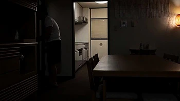 Subtitled CMNF ENF Japanese teen schoolgirl ass massage