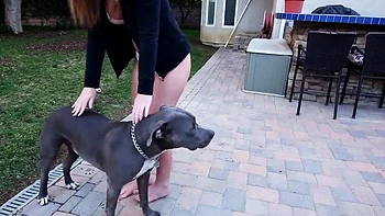 Balls deep in that white girl ass