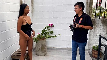 Photo session ends in an outdoor fuck by aronalexax: Blowjob, Doggy  Cowgirl Porn